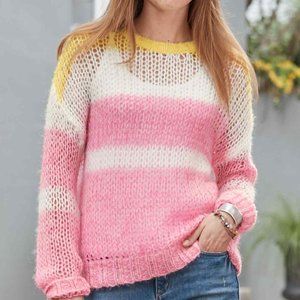 Sundance Catalog open weave sweater - Large